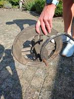 Oude Wagenwiel Decoratie, Antiek en Kunst, Ophalen