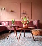 Tulpenvaas roze, Huis en Inrichting, Overige materialen, Overige kleuren, Ophalen of Verzenden, Zo goed als nieuw