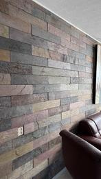 Prachtige echte natuursteen Rustic Slate XL steenstrips, Nieuw, 60 cm of meer, Overige materialen, Wandtegels