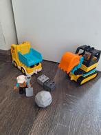 Duplo graafmachine en kiepwagen, Ophalen of Verzenden, Zo goed als nieuw, Duplo