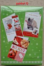 Kerstkaarten pakketjes van 15 stuks met envelop, Ophalen of Verzenden, Nieuw
