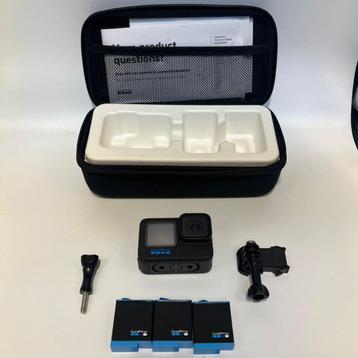 GoPro HERO10 Zwart - plus case en 3 batterijen beschikbaar voor biedingen
