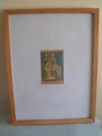 Hubert bekman ontwerp sculptuur "Dieren" Tekening evt lijst, Ophalen of Verzenden