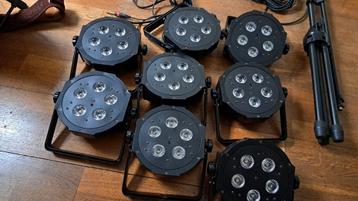 7+1 ADJ Mega Tripar Profile Plus beschikbaar voor biedingen