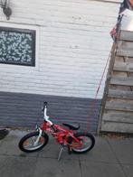 Kinderfiets Disney CARS 16 inch, Ophalen, Gebruikt, 16 tot 20 inch, Overige merken
