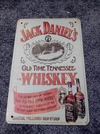 Vintage Metalen Borden - Jack Daniels, Moonshine, Old Smoker, Ophalen, Gebruikt