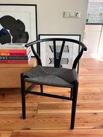 Black chair - wishbone replica, Ophalen, Zo goed als nieuw, Zwart, Eén