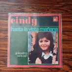 Cindy - Hasta La Vista Mañana Single, Cd's en Dvd's, Vinyl | Nederlandstalig, Ophalen of Verzenden, Gebruikt, Overige formaten