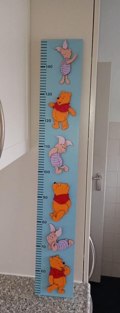 Groeimeter Winnie de Poeh, Kinderen en Baby's, Kinderkamer | Inrichting en Decoratie, Gebruikt, Wanddecoratie, Ophalen of Verzenden