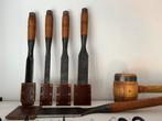 Northmen timer framing beitels en houten hamer, Doe-het-zelf en Verbouw, Gereedschap | Handgereedschap, Ophalen of Verzenden, Zo goed als nieuw
