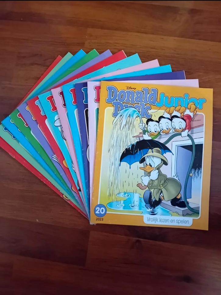 12 donald duck junior andere aantallen mogelijk!, Boeken, Strips | Comics, Gelezen, Meerdere comics, Europa, Ophalen of Verzenden