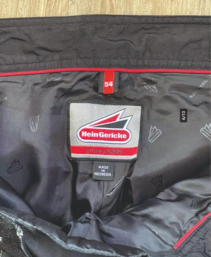 Hein Gericke motorpak z.g.a.n., Motoren, Kleding | Motorkleding, Combipak, Heren, Tweedehands, Ophalen of Verzenden