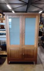 Licht eiken zware kast, Ophalen, Gebruikt, 100 tot 150 cm, Nvt