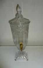 Glazen drank dispenser met kraantje., Ophalen of Verzenden, Zo goed als nieuw