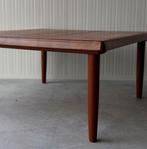 Salontafel Niels Bach Denmark 1960 Massief Teak, Ophalen, 50 tot 100 cm, 50 tot 100 cm, Zo goed als nieuw