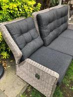 Tuinbank / loungebank, Tuin en Terras, Tuinbanken, Wicker, Zo goed als nieuw, Ophalen