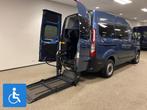 Ford Transit Custom L1H2 Rolstoelbus, Auto's, Metallic lak, Zwart, Met garantie (alle), Blauw