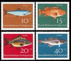 WEST DUITSLAND 1964 Vissen, Michel: 412-15, Postfris., Verzenden, Postfris, Dier of Natuur