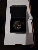 Horloge, Sieraden, Tassen en Uiterlijk, Horloges | Heren, Overige merken, Staal, Staal, Verzenden