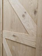 ACTIE! Eiken schuifdeur | loftdeur | barndeur | eiken deur, Ophalen, 80 tot 100 cm, Binnendeur, Nieuw