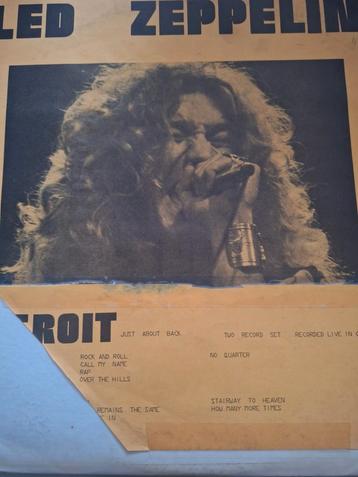 Led Zeppelin: Detroit just about back 2 lp beschikbaar voor biedingen