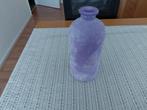 Paarse bloemen vaas, Huis en Inrichting, Ophalen, Overige kleuren, Minder dan 50 cm, Glas