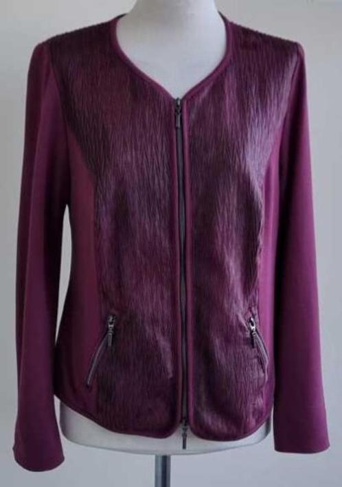 Bonita paars jasje/vestje mt. 40, Kleding | Dames, Jasjes, Kostuums en Pakken, Zo goed als nieuw, Jasje, Maat 38/40 (M), Paars