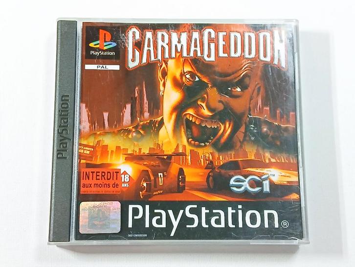 Carmageddon - PlayStation - PSX - PAL - Compleet, Spelcomputers en Games, Games | Sony PlayStation 1, Gebruikt, Avontuur en Actie