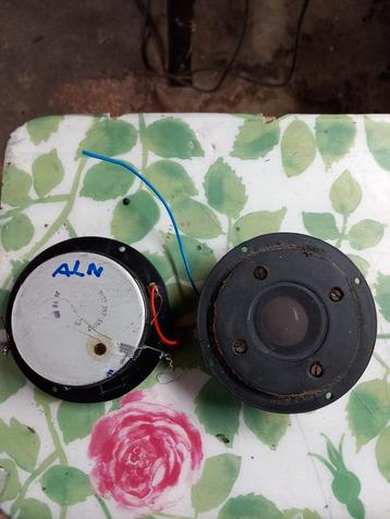 Alnico tweeters Philips witte dome 20 euro voor de set klass beschikbaar voor biedingen