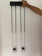 Mooie designlamp, Huis en Inrichting, Lampen | Hanglampen, Ophalen, Zo goed als nieuw, Glas, 75 cm of meer