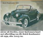 BUICK ROADMASTER, heruitgebrachte foto reclame op kaart, Ophalen of Verzenden, Nieuw, Auto's
