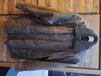 Donar warm gevoerde leren jas heren, Kleding | Heren, Jassen | Winter, Maat 52/54 (L), Bruin, Ophalen of Verzenden, Donar