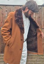 Vintage Lakeland Lammy Coat – Shearling Sherpa Style | L, Maat 52/54 (L), Bruin, Vintage, Ophalen of Verzenden