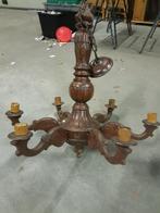 houten lamp, Ophalen