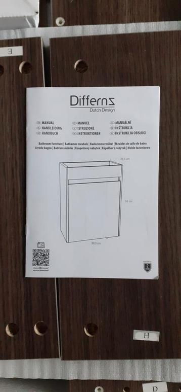 Differnz onderkast wastafel Nieuw in de doos  beschikbaar voor biedingen