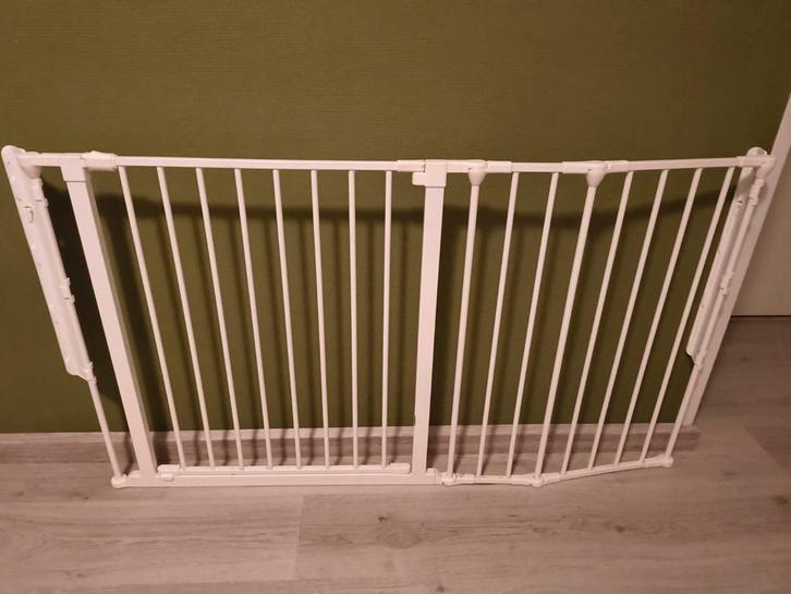 Traphek - Technisch 100% in orde, Kinderen en Baby's, Traphekjes, Gebruikt, Schroefhekje, Metaal of IJzer, 115 cm of meer, Ophalen