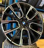BMW M LOOK VELGEN 20 INCH BREEDSET ZWART GEPOLIJST 5X112, Ophalen, Nieuw, Velg(en)