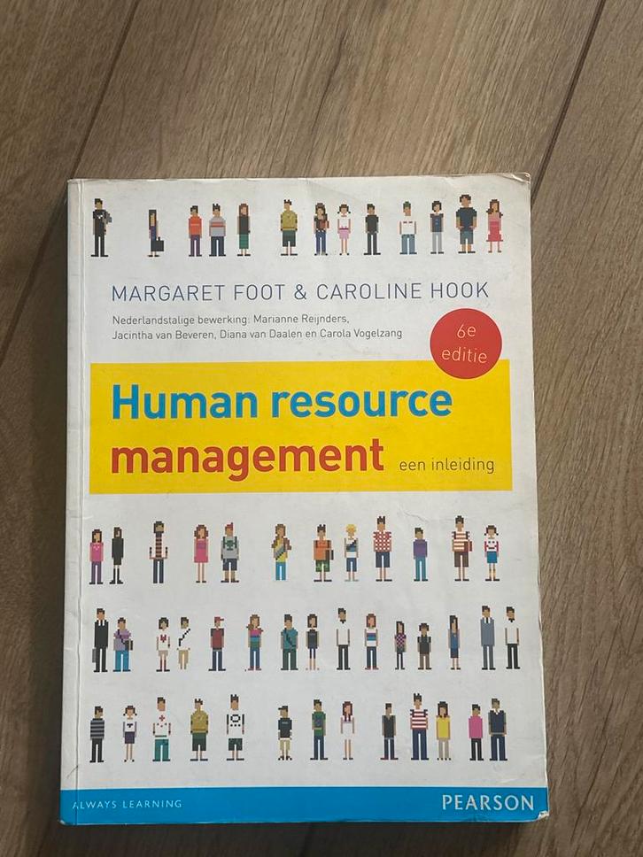 Human Resource Management - 6e editie, Boeken, Studieboeken en Cursussen, Gelezen, HBO, Alpha, Ophalen of Verzenden