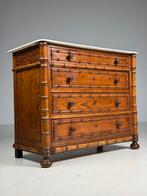 Faux Bamboo commode ca. 1900, Huis en Inrichting, Kasten | Ladekasten, Ophalen, 100 tot 150 cm, Zo goed als nieuw, 3 of 4 laden