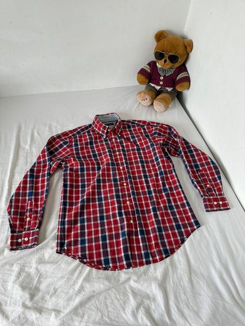 Nieuw Tommy Hilfiger overhemd, Kleding | Heren, Overhemden, Zo goed als nieuw, Halswijdte 39/40 (M), Rood, Ophalen of Verzenden