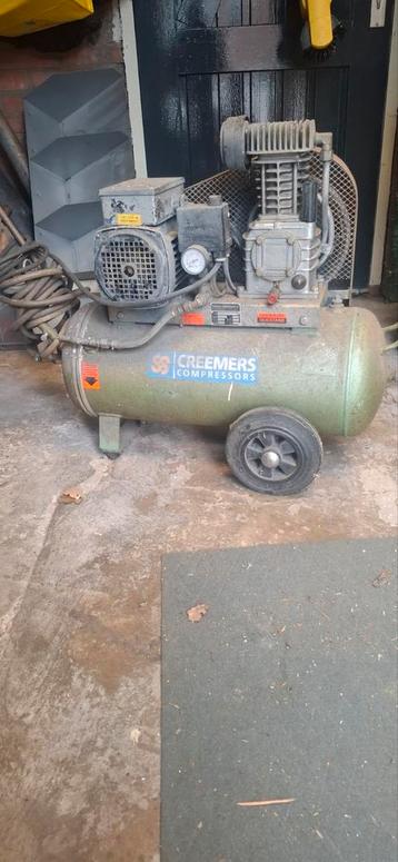 Creemers Compressor - Gebruikt beschikbaar voor biedingen