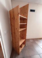 hoge grenen bureaukast voor pc, randapparatuur of audio, Huis en Inrichting, Kasten | Wandmeubels, Ophalen, Met plank(en), Gebruikt