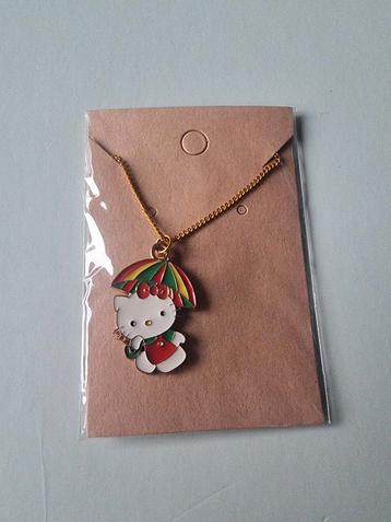 Goudkleurige Hello Kitty Ketting met Hanger beschikbaar voor biedingen
