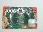 Seizoenclubcard  Excelsior 2006/2007  Rood Ongelopen, Ophalen of Verzenden, Zo goed als nieuw, Overige binnenlandse clubs, Overige typen