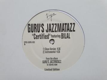 12" Guru's Jazzmatazz Featuring Bilal - Certified (2001) beschikbaar voor biedingen