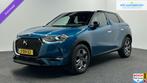 Ds 3 Crossback 1.2 PureTech Grand Chic NAVI CRUISE LM ECC CA, Auto's, DS, Gebruikt, 1199 cc, Blauw, Leder en Stof