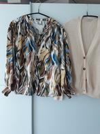Nenette blouse 42, Free-quent vest xl of 42. Z.g.a.n, Kleding | Dames, Maat 42/44 (L), Ophalen of Verzenden, Zo goed als nieuw