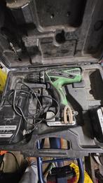 Hitachi accuboormachine, Ophalen of Verzenden, Gebruikt, Boor- en Schroefmachine