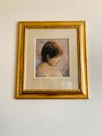 19e eeuws portret van een jongedame, Ophalen