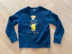 Ralph Lauren trui sweater blauw beer jongen maat M 10-12 146, Kinderen en Baby's, Trui of Vest, Ophalen of Verzenden, Zo goed als nieuw